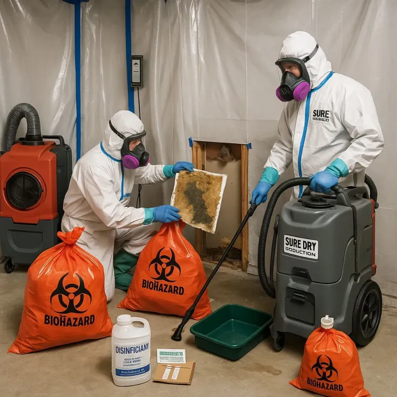 Contaminated Water Handling Protocols process in Pennington, NJ